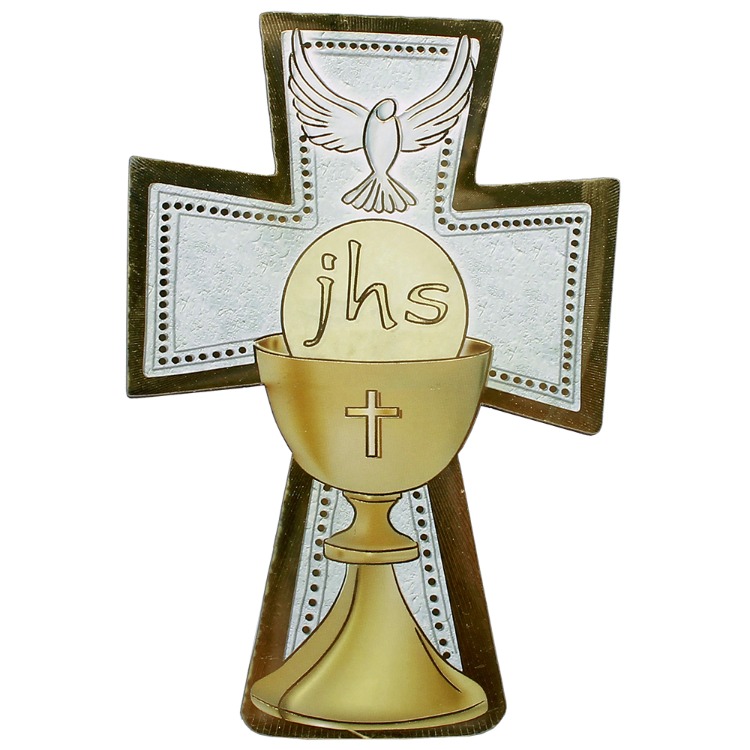 가톨릭 천주교 성물 이콘십자가-성체 성령(이태리수입)