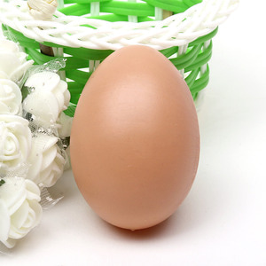 부활 꾸미기 달걀 계란 모형 계란색 5개입