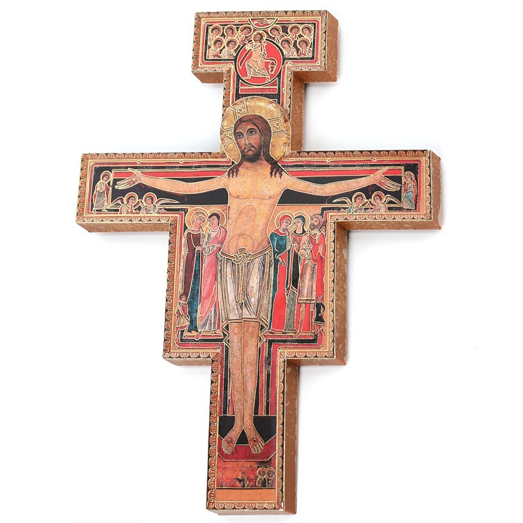 다미아노 십자가 프레임리스 벽고상 20 (이태리수입) 천주교 성물